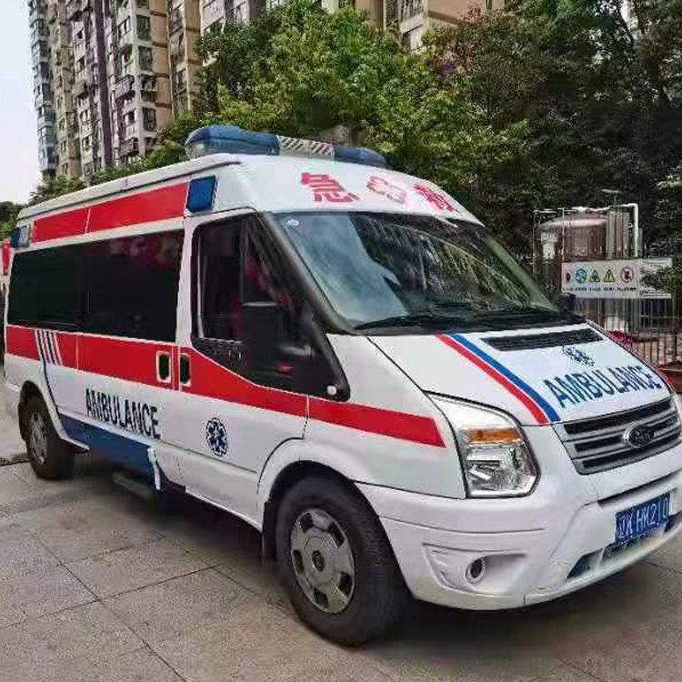 鹤岗长途救护车护送病人返乡